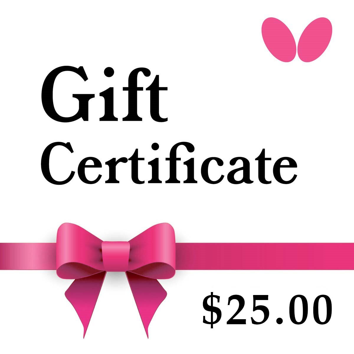 Butterflyonline.com $25 Gift Certificate